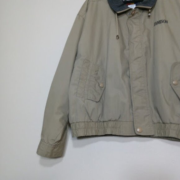 HARTWELL VIASPORT Vintage Jacket Striped Lining Workwear Bomber Grandpacore L - Picture 15 of 15
